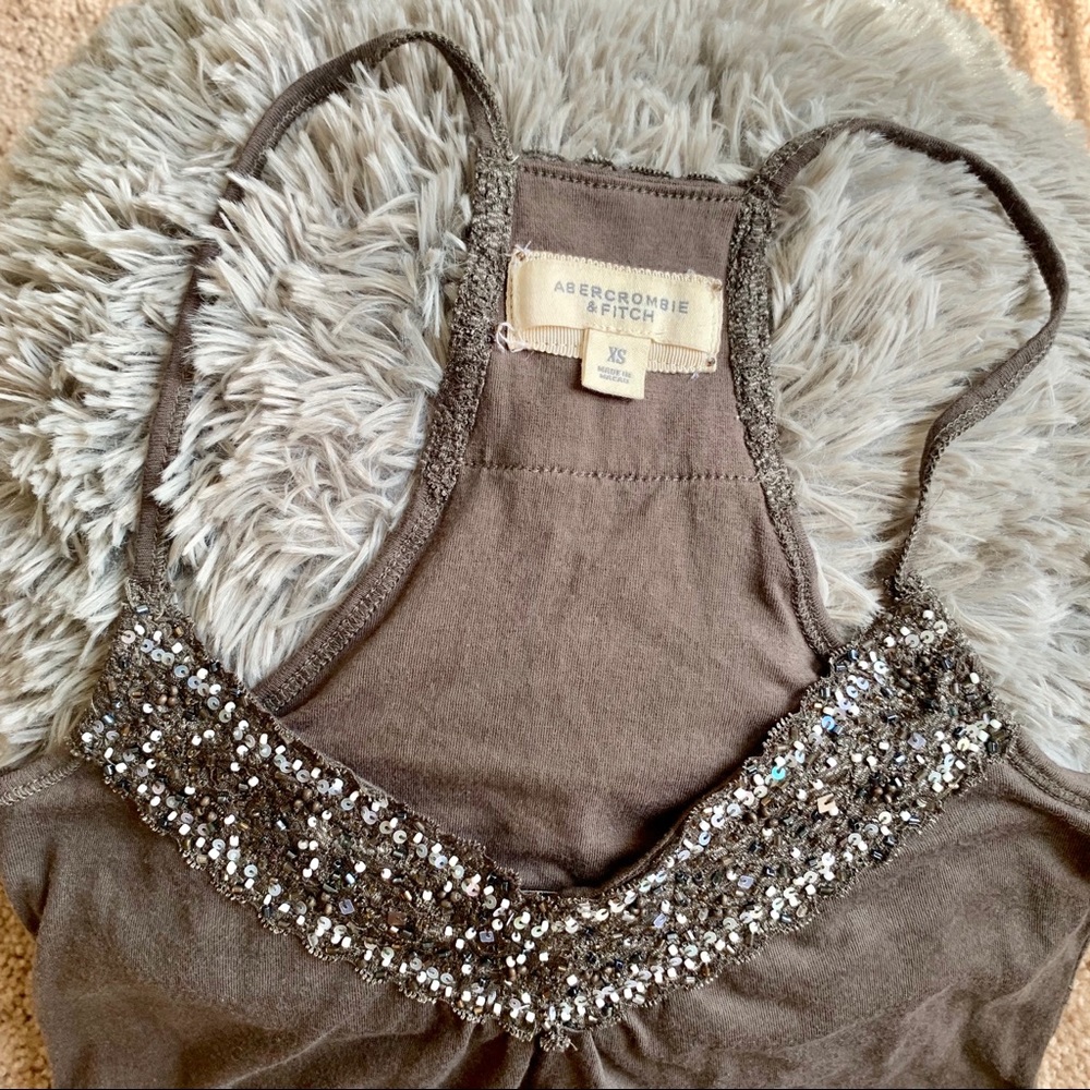 A&F Embellished Tank Top